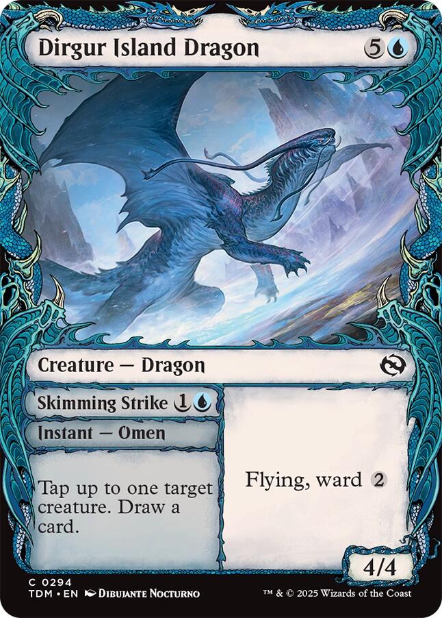 Dirgur Island Dragon (Showcase) [Tarkir: Dragonstorm] | Total Play