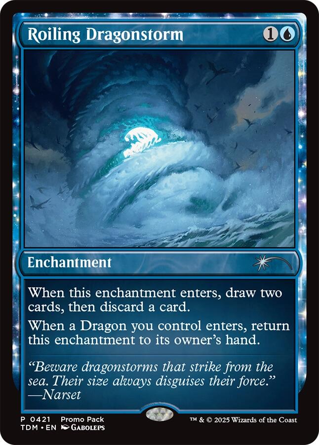 Roiling Dragonstorm [Tarkir: Dragonstorm Promos] | Total Play