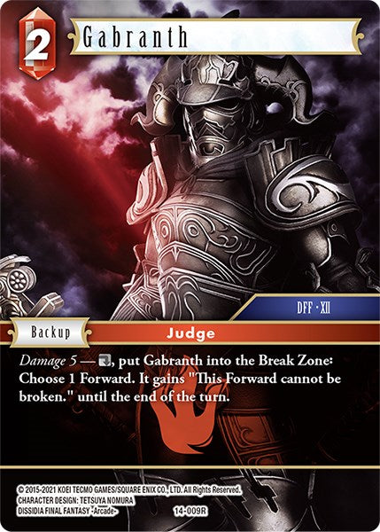 Gabranth [Opus XIV: Crystal Abyss] | Total Play
