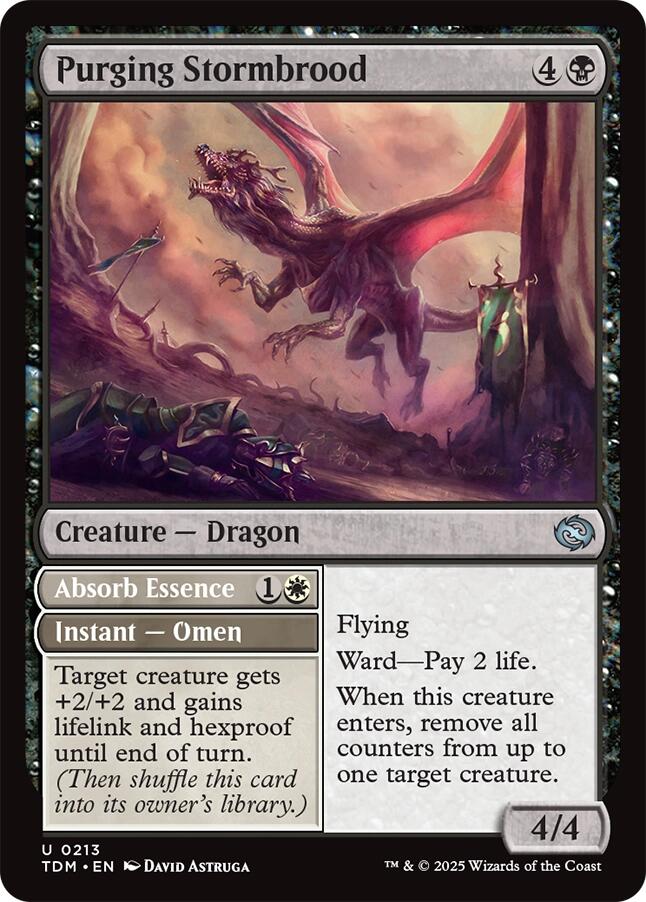 Purging Stormbrood [Tarkir: Dragonstorm] | Total Play
