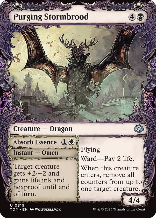 Purging Stormbrood (Showcase) [Tarkir: Dragonstorm] | Total Play