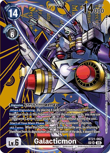 Galacticmon [BT21-062] (SP) [World Convergence] | Total Play