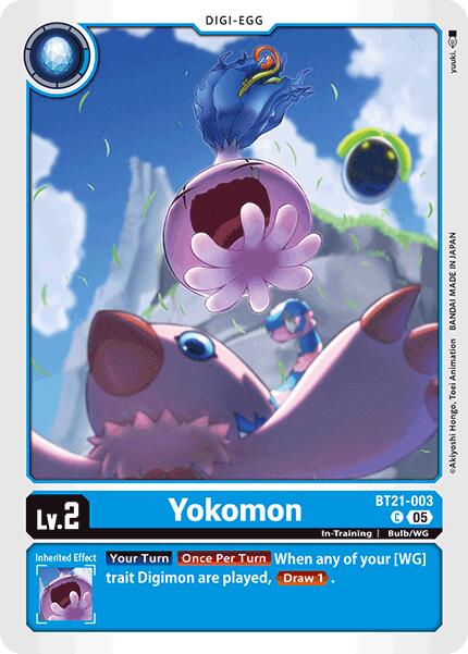 Yokomon [BT21-003] [World Convergence] | Total Play