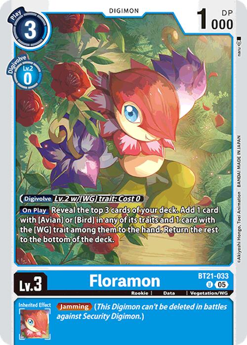 Floramon [BT21-033] [World Convergence] | Total Play