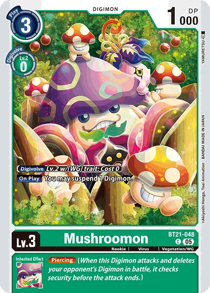 Mushroomon [BT21-048] [World Convergence] | Total Play