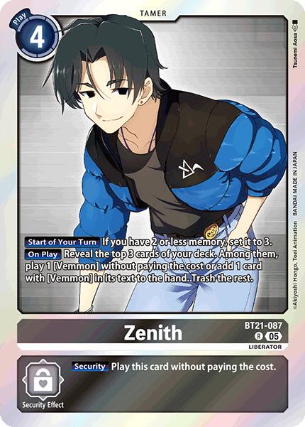 Zenith [BT21-087] [World Convergence] | Total Play