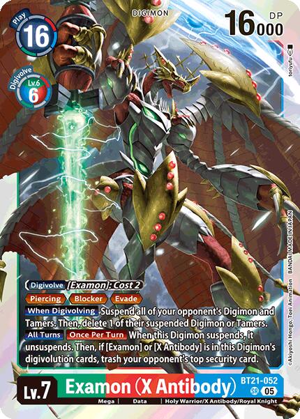 Examon (X Antibody) [BT21-052] [World Convergence] | Total Play