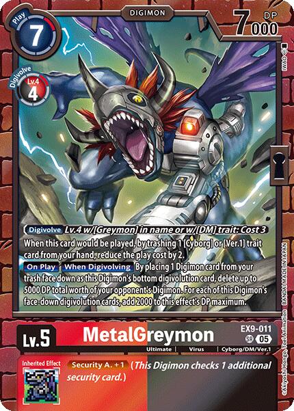 MetalGreymon [EX9-011] [Versus Monsters] | Total Play