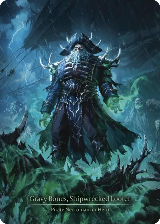 Gravy Bones, Shipwrecked Looter (Marvel) [SEA043] (High Seas)  Cold Foil | Total Play