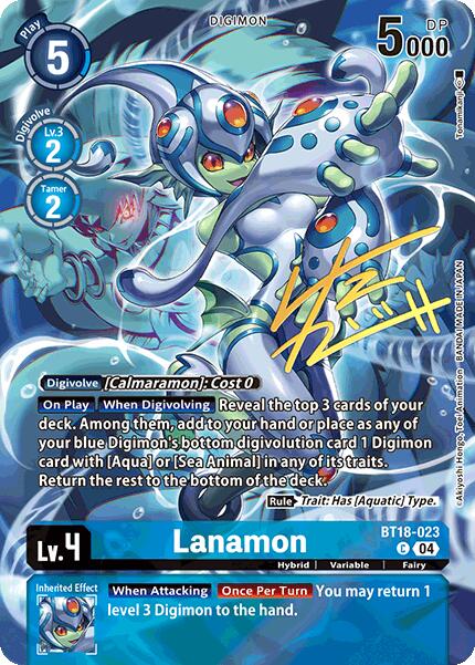 Lanamon [BT18-023] (Signed) [World Convergence] | Total Play