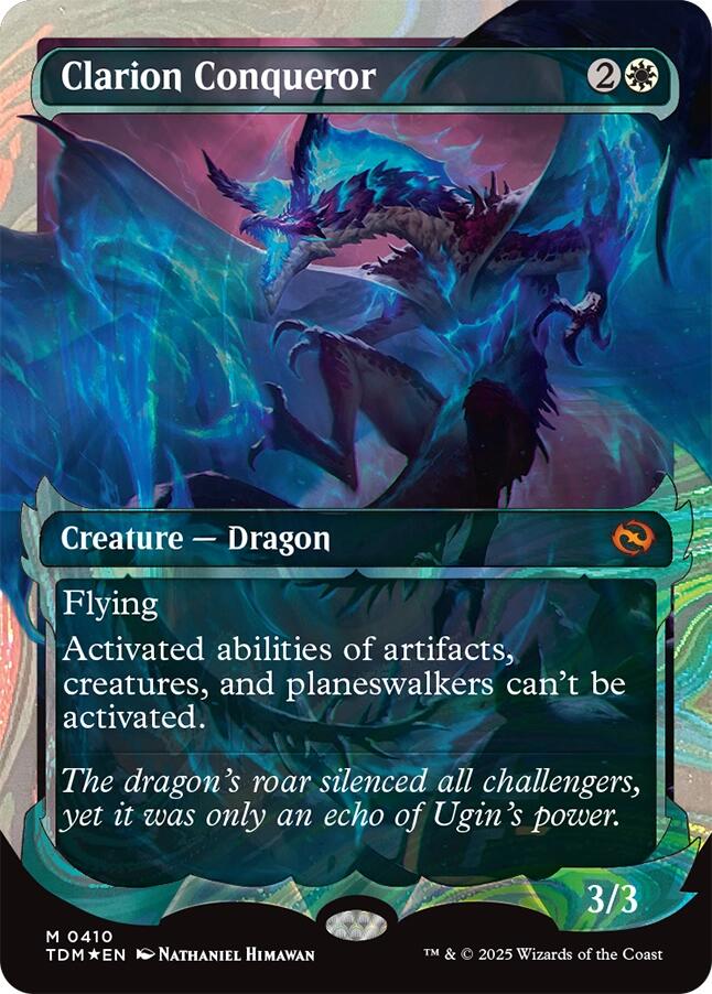 Clarion Conqueror (Showcase) (Halo Foil) [Tarkir: Dragonstorm] | Total Play