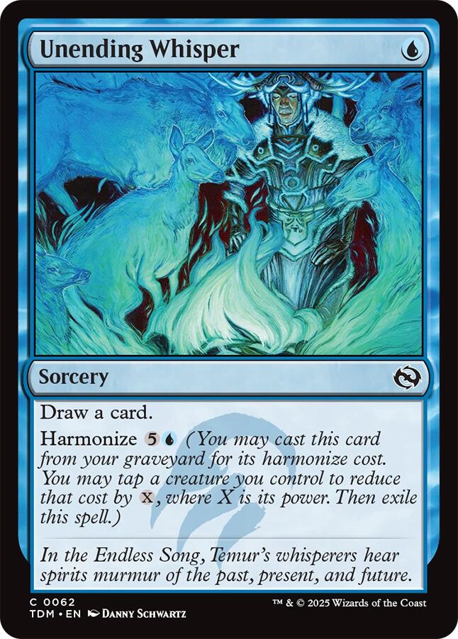 Unending Whisper [Tarkir: Dragonstorm] | Total Play