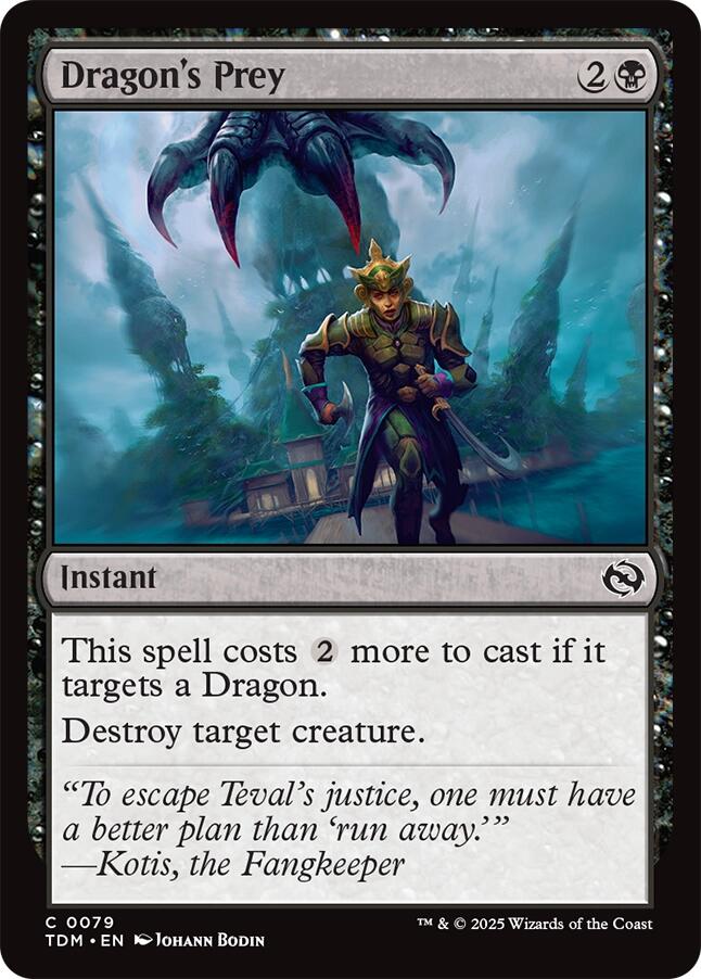 Dragon's Prey [Tarkir: Dragonstorm] | Total Play