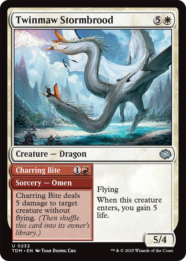 Twinmaw Stormbrood [Tarkir: Dragonstorm] | Total Play