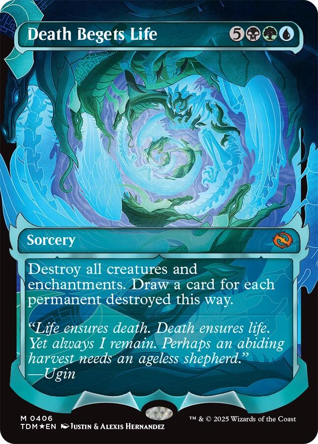 Death Begets Life (Showcase) [Tarkir: Dragonstorm] | Total Play
