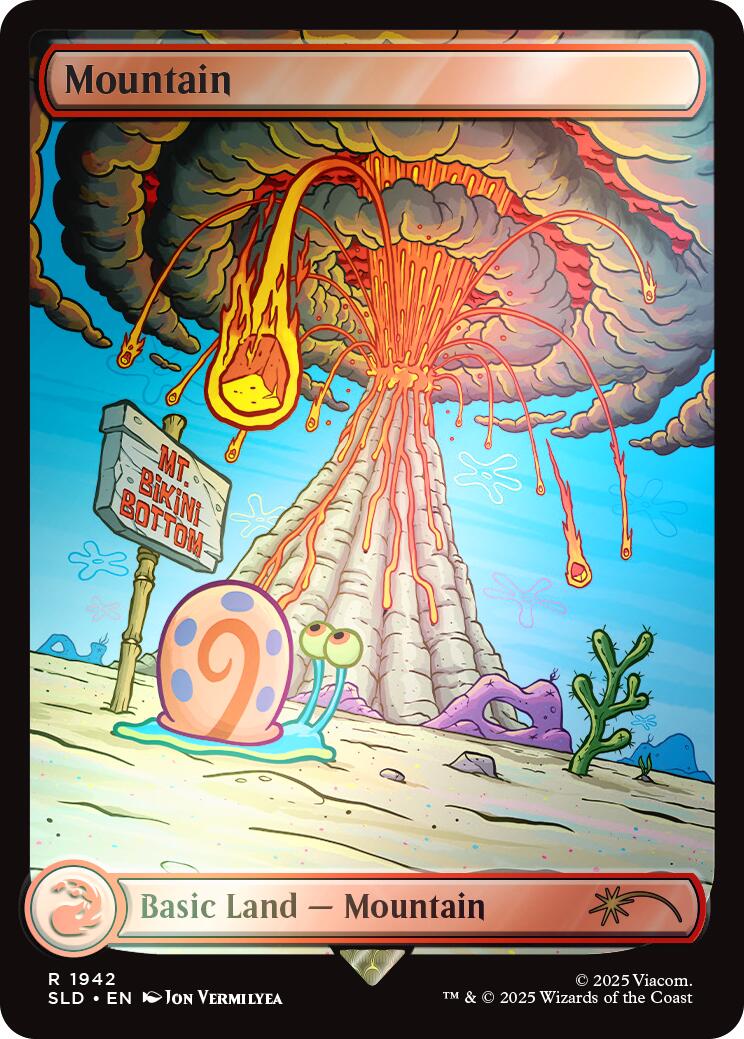 Mountain (1942) (Rainbow Foil) [Secret Lair Drop Series] | Total Play