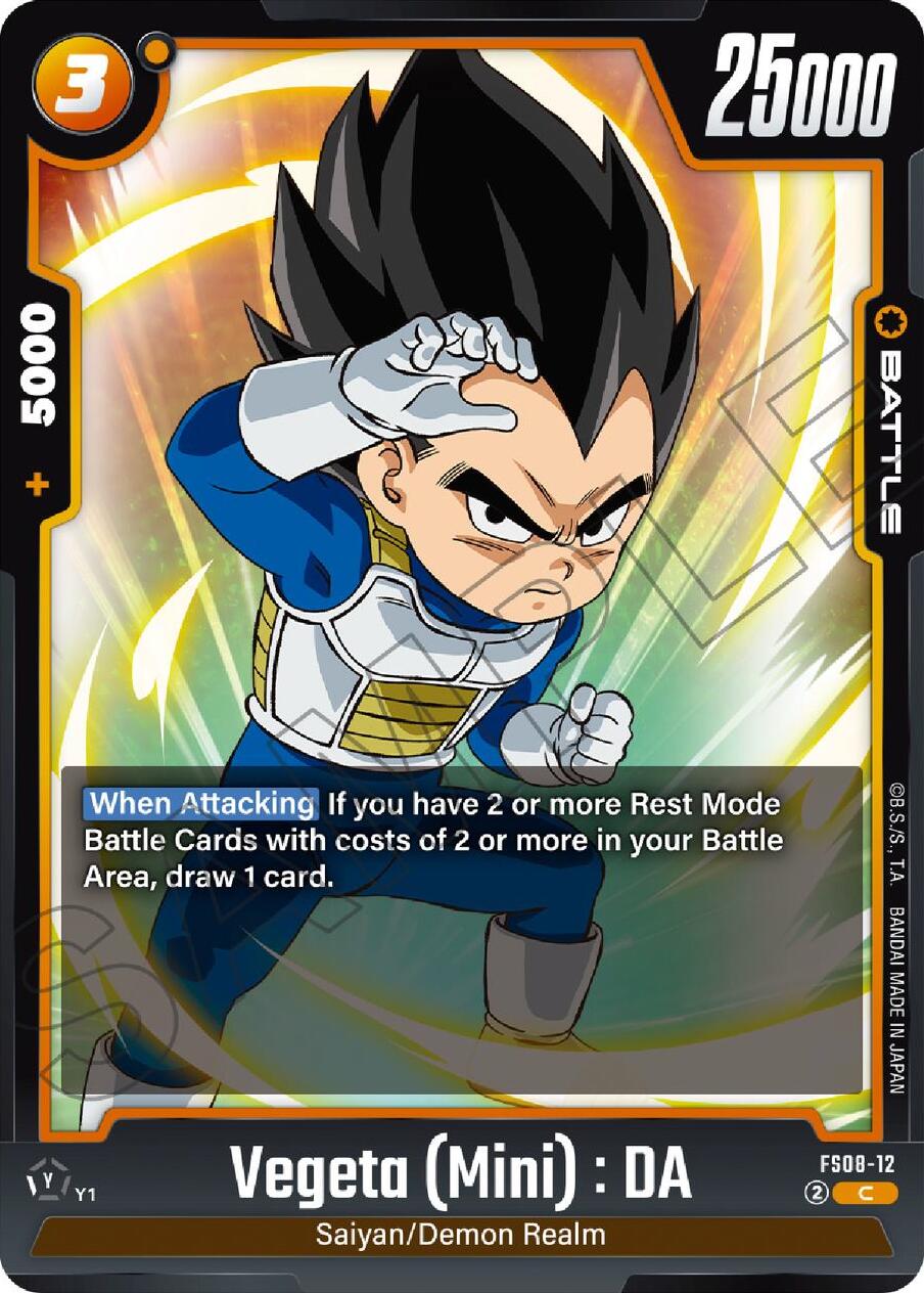 Vegeta (Mini) : DA (FS08-12) [Starter Deck: Vegeta (Mini) Super Saiyan 3] | Total Play