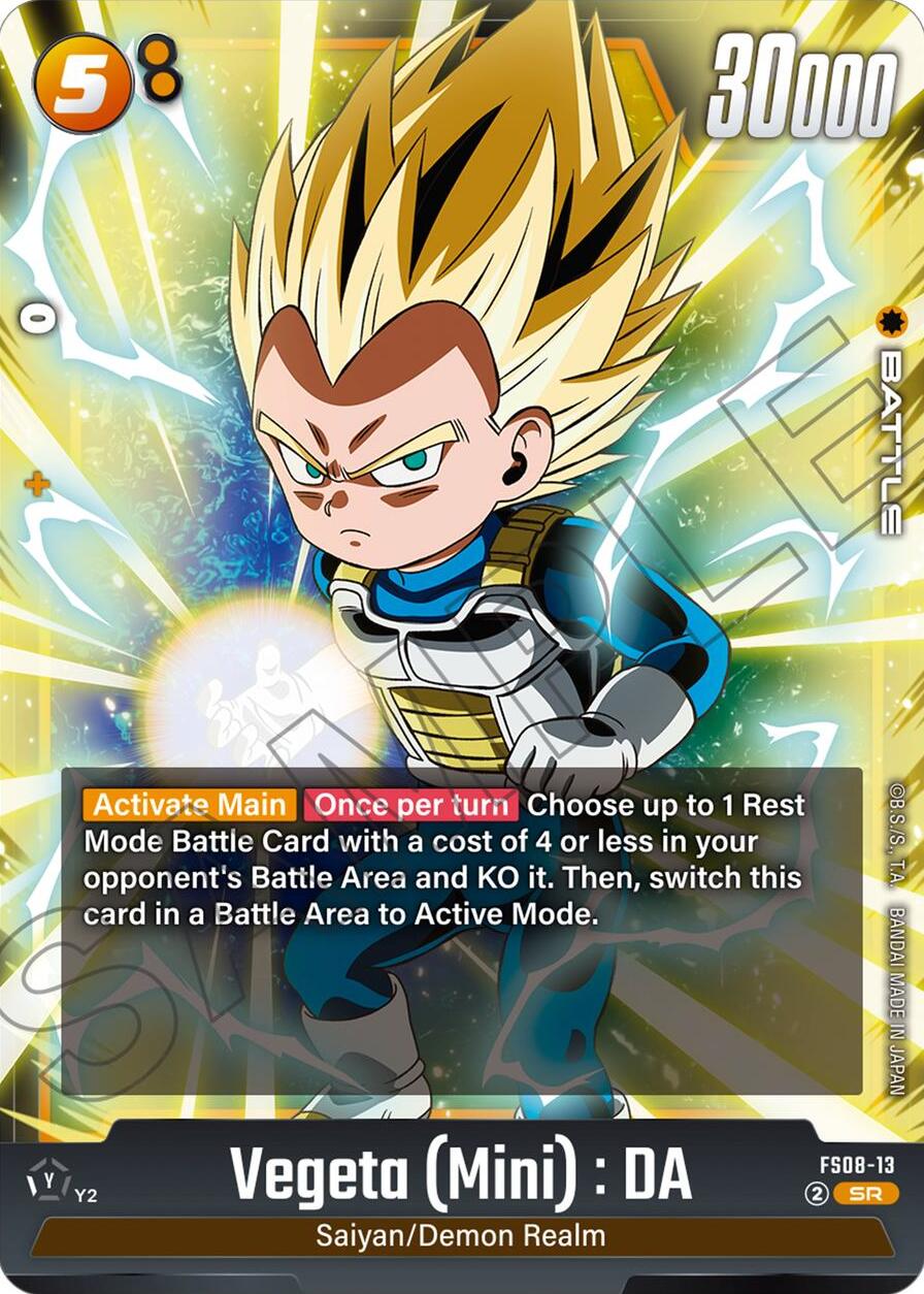 Vegeta (Mini) : DA (FS08-13) [Starter Deck: Vegeta (Mini) Super Saiyan 3] | Total Play