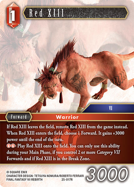 Red XIII [Tears of the Planet] | Total Play