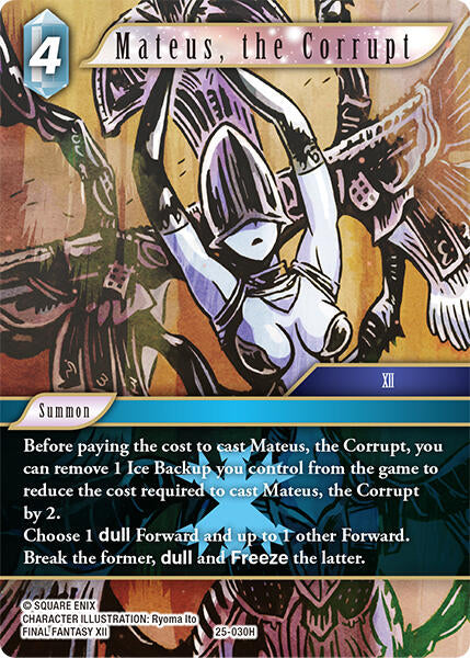Mateus, the Corrupt [Tears of the Planet] | Total Play