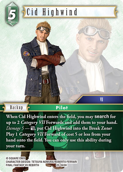 Cid Highwind [Tears of the Planet] | Total Play