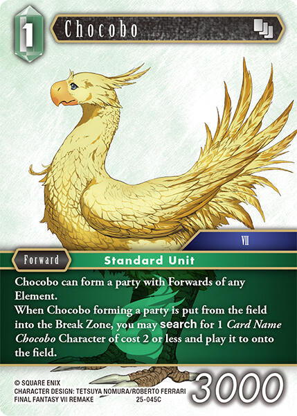 Chocobo [Tears of the Planet] | Total Play
