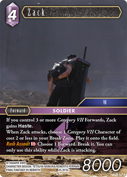 Zack [Tears of the Planet] | Total Play