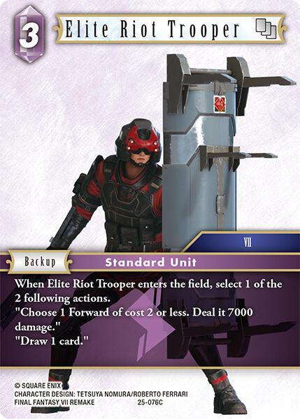 Elite Riot Trooper [Tears of the Planet] | Total Play