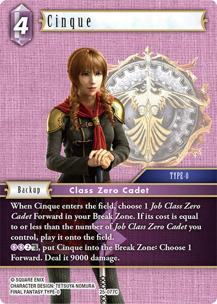 Cinque [Tears of the Planet] | Total Play