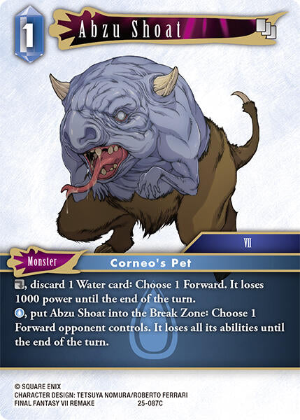 Abzu Shoat [Tears of the Planet] | Total Play