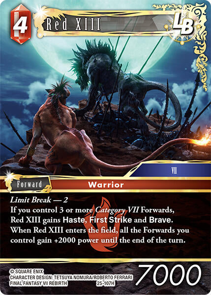 Red XIII LB [Tears of the Planet] | Total Play