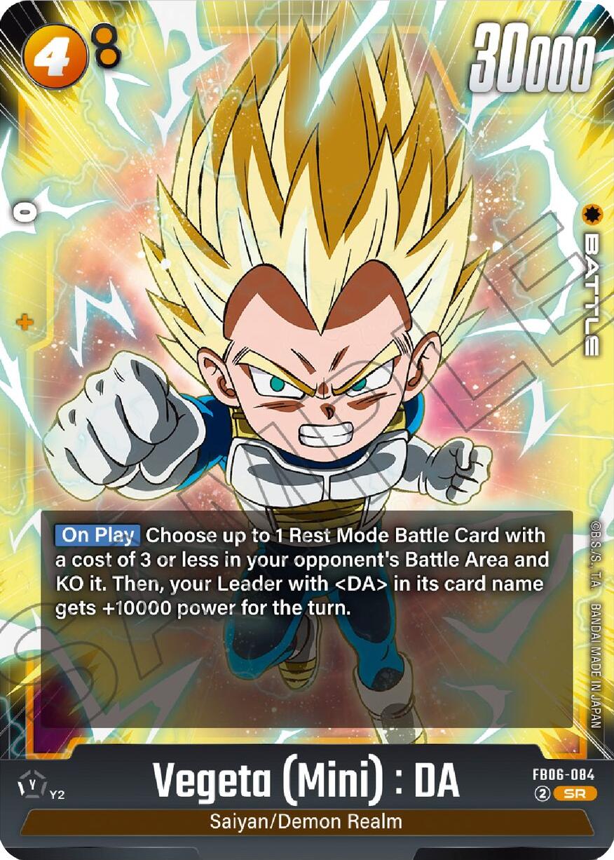 Vegeta (Mini) : DA [Rivals Clash] | Total Play