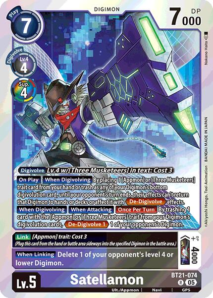 Satellamon [BT21-074] [World Convergence] | Total Play