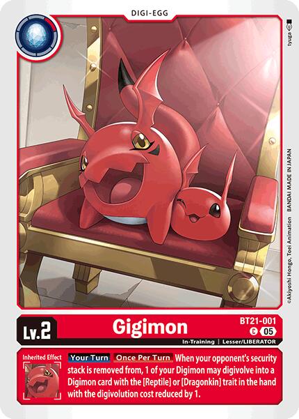 Gigimon [BT21-001] [World Convergence] | Total Play