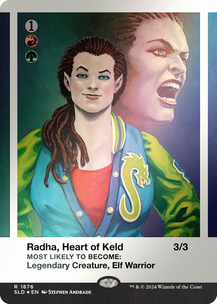 Radha, Heart of Keld (Rainbow Foil) [Secret Lair Drop Series] | Total Play