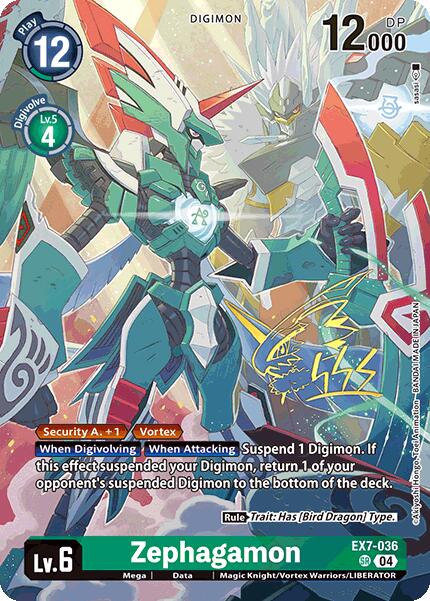 Zephagamon [EX7-036] (Signed) [World Convergence] | Total Play