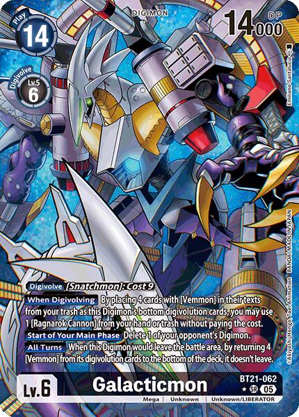 Galacticmon [BT21-062] (Alternate Art) [World Convergence] | Total Play
