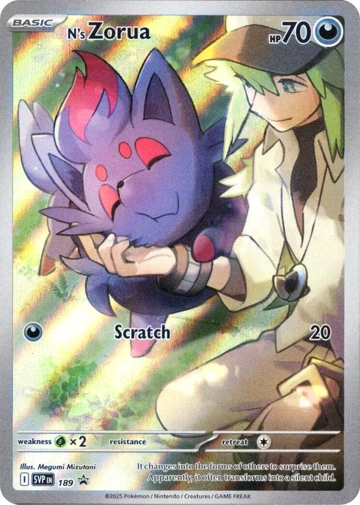 N's Zorua (SVP189) [Scarlet & Violet: Black Star Promos] | Total Play