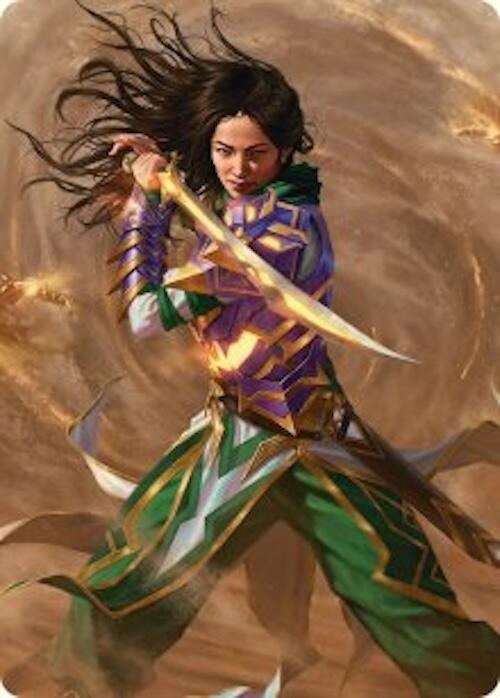 Descendant of Storms Art Card (2/54) [Tarkir: Dragonstorm Art Series] | Total Play