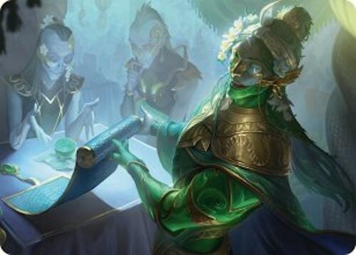 Sibsig Appraiser Art Card (8/54) [Tarkir: Dragonstorm Art Series] | Total Play