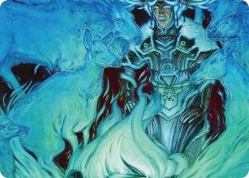 Unending Whisper Art Card (9/54) [Tarkir: Dragonstorm Art Series] | Total Play