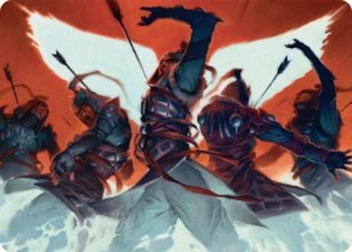 Desperate Measures Art Card (11/54) [Tarkir: Dragonstorm Art Series] | Total Play