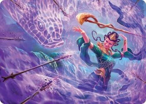 Snakeskin Veil Art Card (19/54) [Tarkir: Dragonstorm Art Series] | Total Play