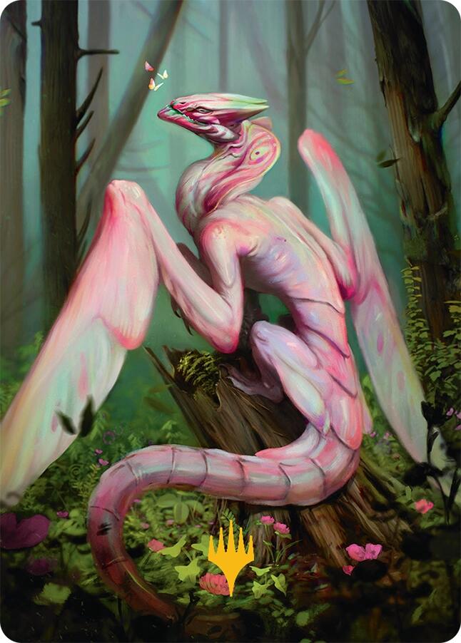 Bloomvine Regent Art Card (46/54) (Gold-Stamped) [Tarkir: Dragonstorm Art Series] | Total Play