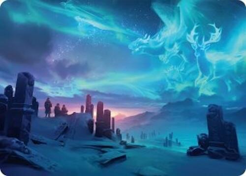 Auroral Procession Art Card (20/54) [Tarkir: Dragonstorm Art Series] | Total Play
