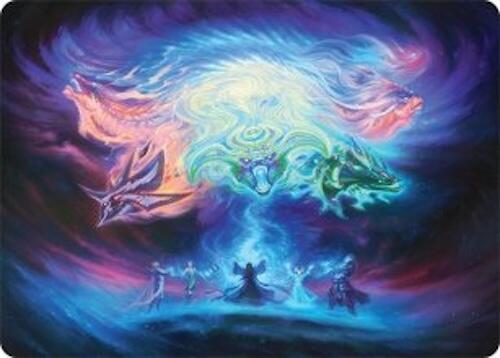 Call the Spirit Dragons Art Card (21/54) [Tarkir: Dragonstorm Art Series] | Total Play