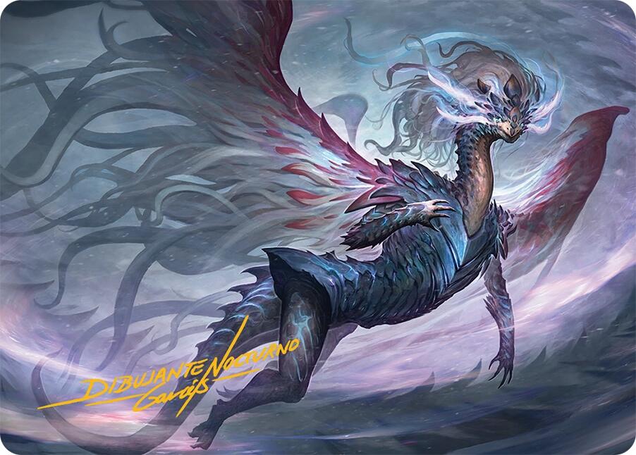 Shiko, Paragon of the Way Art Card (37/54) (Gold-Stamped Signature) [Tarkir: Dragonstorm Art Series] | Total Play