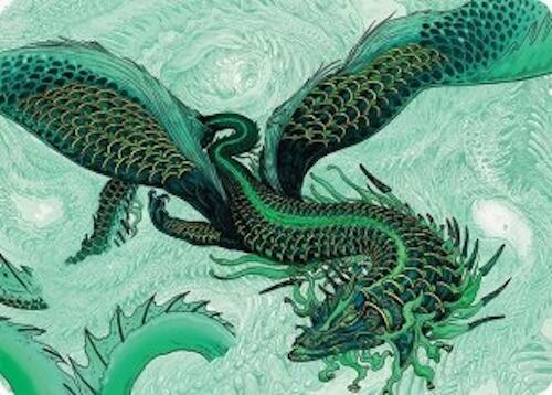 Teval, Arbiter of Virtue Art Card (38/54) [Tarkir: Dragonstorm Art Series] | Total Play