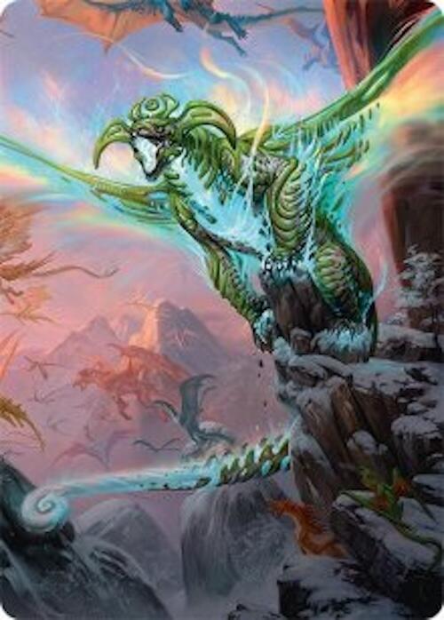 Ureni of the Unwritten Art Card (51/54) [Tarkir: Dragonstorm Art Series] | Total Play