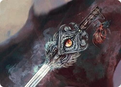 Dragonfire Blade Art Card (40/54) [Tarkir: Dragonstorm Art Series] | Total Play